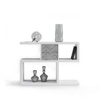 Консоль NORA 3050.4 Blanco/Plata фото Консоль NORA 3050.4 Blanco/Plata