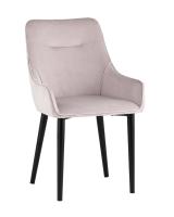 Стул Джоан велюр светло-розовый фото Стул Джоан велюр светло-розовый. Фото №1