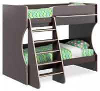 Кровать двухъярусная Р434 Капризун 3, древесина коричневая светлая дуб фото Кровать двухъярусная Р434 Капризун 3, древесина коричневая светлая дуб. Фото №1