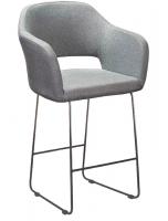 Кресло полубар Oscar Грей/Линк фото Кресло полубар Oscar Грей/Линк. Фото №1