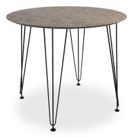 Антей 2 Стол (обеденный) камень темный/черный. Фото №1