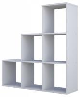 Стеллаж Polini Home Smart, белый. Фото №1