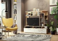 Лоя Мини-стенка дуб сонома/белый фото Лоя Мини-стенка дуб сонома/белый. Фото №1