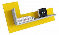 Полка навесная Polini kids Mirum 3L 800, желтый фото Полка навесная Polini kids Mirum 3L 800, желтый. Фото №2