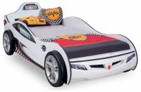 Кровать машина Cilek Coupe белая. Фото №1