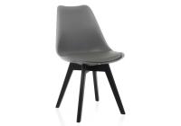 Стул деревянный Bonus dark gray / black фото Стул деревянный Bonus dark gray / black. Фото №1