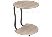 Журнальный стол Андромеда черный матовый / филадельфия грей. Фото №1