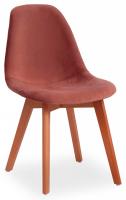 Стул Secret De Maison CINDY SOFT (mod. C1021F1) вельвет/дерево , 53 х 45 х 81 см , коралловый (HLR 44)/натуральный (поставляется по 4 шт) фото Стул Secret De Maison CINDY SOFT (mod. C1021F1) вельвет/дерево , 53 х 45 х 81 см , коралловый (HLR 44)/натуральный (поставляется по 4 шт). Фото №1