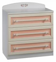 Алиса Комод Белый/ Крем