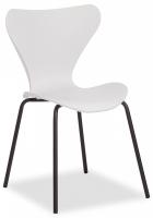 Стул Jacobsen  (mod DC 102)  пластик/металл, 50 х 46 х 82 см , белый 018/черный  (поставляется по 4 шт). Фото №1
