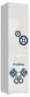 Шкаф для белья Квадро STL.322.02 W,белый. Фото №1