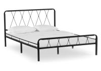 Кровать Иоханна 18 160х200 черная Кровать Иоханна 18 160х200 черная. Фото №1