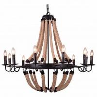 Подвесная люстра Arte Lamp Marsiglia A8956LM-12BK фото Подвесная люстра Arte Lamp Marsiglia A8956LM-12BK