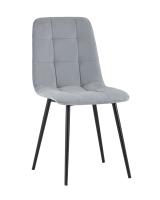 Стул Oliver велюр светло-серый. Фото №1