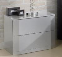 Тумба прикроватная DUPEN М-102 серебро фото Тумба прикроватная DUPEN М-102 серебро. Фото №1