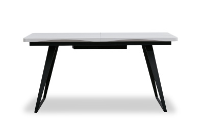 Стол DT-93 белый/черный (Vermont) фото Стол DT-93 белый/черный (Vermont). Фото №5