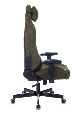 Кресло игровое Knight T1 хаки экомех с подголов. крестовина металл фото Кресло игровое Knight T1 хаки экомех с подголов. крестовина металл. Фото №4