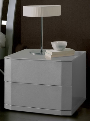 Тумба прикроватная DUPEN М-102 серебро фото Тумба прикроватная DUPEN М-102 серебро. Фото №4