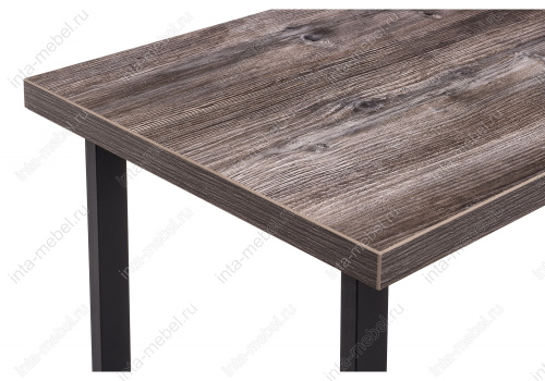 Стол Лофт дуб рошелье / черный матовый. Фото №5