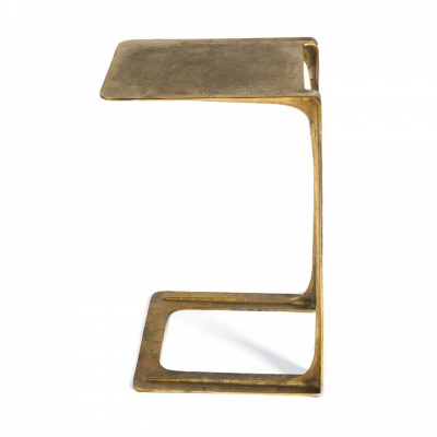 Столик кофейный Secret De Maison ANGULER ( mod. 12454 ) алюминиевый сплав, 40,5x44,5x68,5см, античная медь. Фото №2