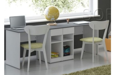 Стол на два рабочих места с тумбами Силуэт фото Стол на два рабочих места с тумбами Силуэт. Фото №3