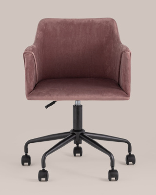 Стул офисный Jamal розовый. Фото №5