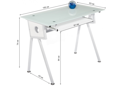 Стол Rubin white. Фото №3