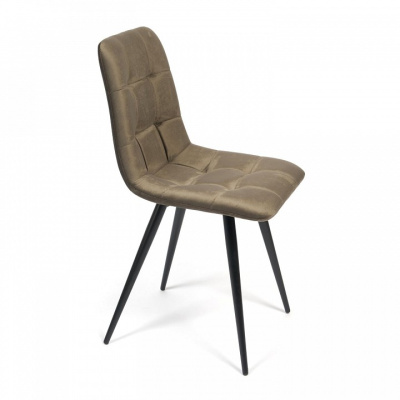 Стул CHILLY (mod. 7095) ткань/металл, 53х47х88 см, высота до сиденья 50 см, темно-серый barkhat 14/черный (поставляется по 4 шт) фото Стул CHILLY (mod. 7095) ткань/металл, 53х47х88 см, высота до сиденья 50 см, темно-серый barkhat 14/черный (поставляется по 4 шт). Фото №2