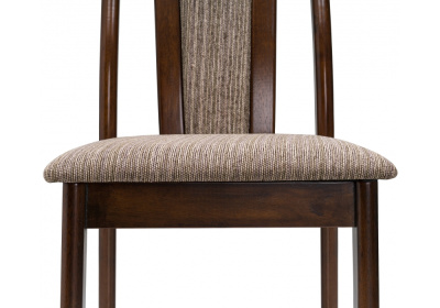 Стул деревянный Aron Soft dirty oak / beige. Фото