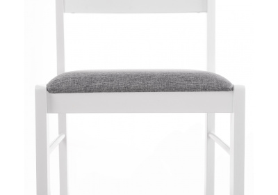 Стул деревянный Camel white / light grey. Фото