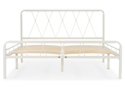 Кровать Иоханна 18 160х200 белая фото Кровать Иоханна 18 160х200 белая. Фото №3