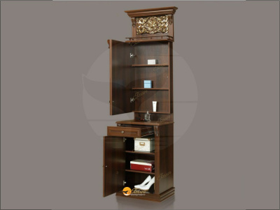 Обувница с зеркалом "Благо 5" (без декоров) Б5.11-17 фото Обувница с зеркалом "Благо 5" (без декоров) Б5.11-17. Фото №2