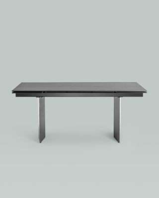 Стол обеденный Селин раскладной 180-260*90 керамика темная. Фото №4