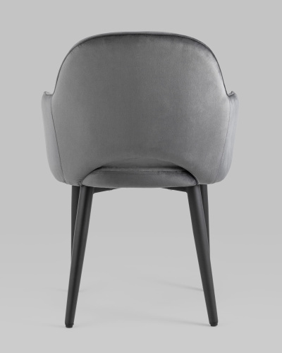 Стул Венера велюр серый. Фото №7