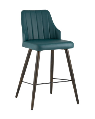 Стул полубарный Коналл экокожа темно-синий. Фото №2