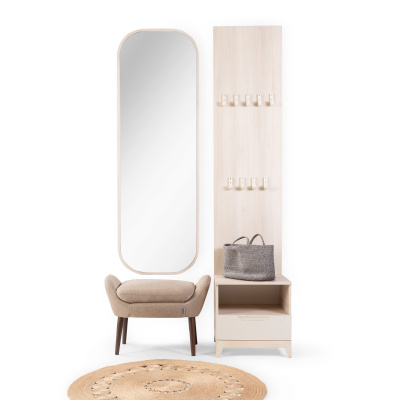 Зеркало Сканди Жемчужно-белый. Фото №5