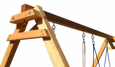 Качели детские Р911-26, коричневый. Фото