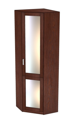 Шкаф угловой Карина 0738/З (с зеркалом). Фото