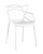 Стул Masters (Мастерс) пластик белый. Фото №2