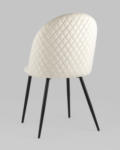 Стул Lilly велюр бежевый. Фото №7