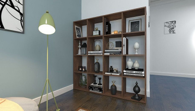 Стеллаж Polini Home Smart, коричневый. Фото №5