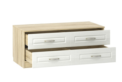 НМ 040.48 Ф Оливия Тумба ТВА Белое дерево, Дуб Сонома. Фото