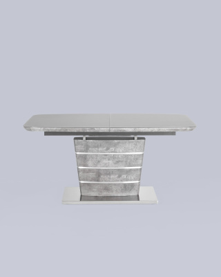 Стол обеденный Гамбург раскладной 160-200*90 серый. Фото