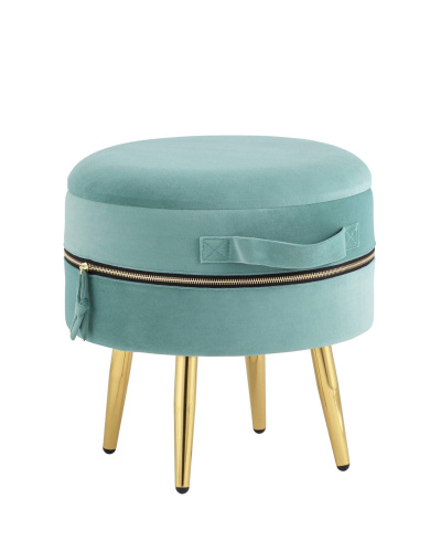 Пуф Тильда велюр мятный. Фото №1