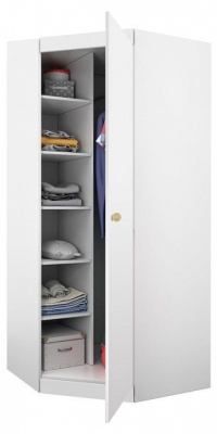 Шкаф платяной Polini Kids Fun, белый. Фото №3