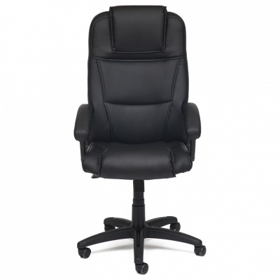 Компьютерное кресло BERGAMO кож/зам, черный, 36-6  id - фото Компьютерное кресло BERGAMO кож/зам, черный, 36-6  id -. Фото №2