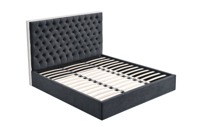 Кровать LBD1704 серая. Фото