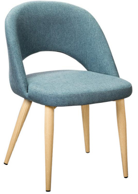 Кресло Lars Сканди Блю/Натур. Фото №2