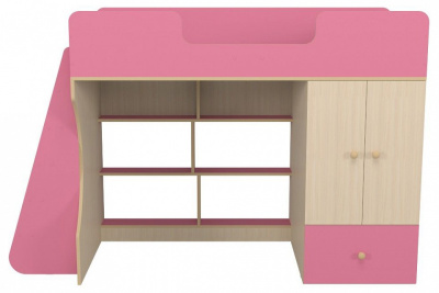 Набор для детской Р446, древесина коричневая светлая дуб. Фото