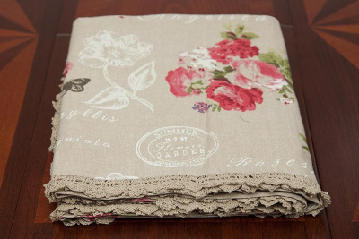 Скатерть Secret De Maison Summer Garden (150см х 250см). Фото